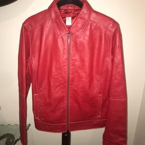 Chico’s soft leather jacket